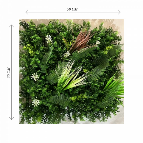PANOU VERDE MIX50-12 50x50 CM