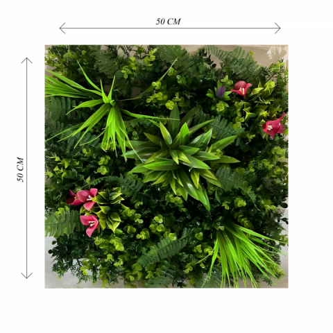 PANOU VERDE MIX50-16 50X50 CM