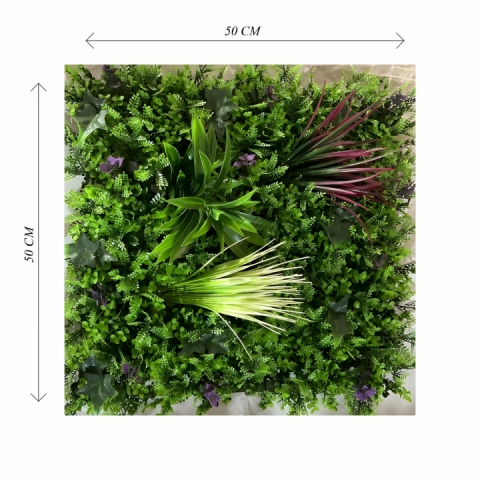 PANOU VERDE MIX50-17 50x50 CM