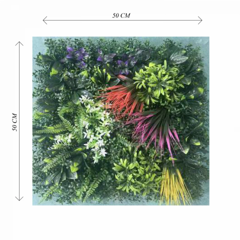 PANOU VERDE MIX50-72 50x50 CM