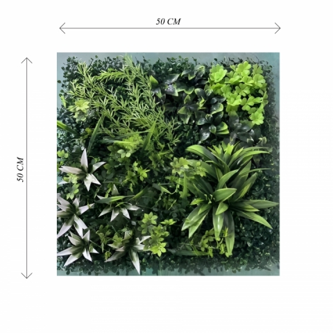 PANOU VERDE MIX50-73 50x50 CM