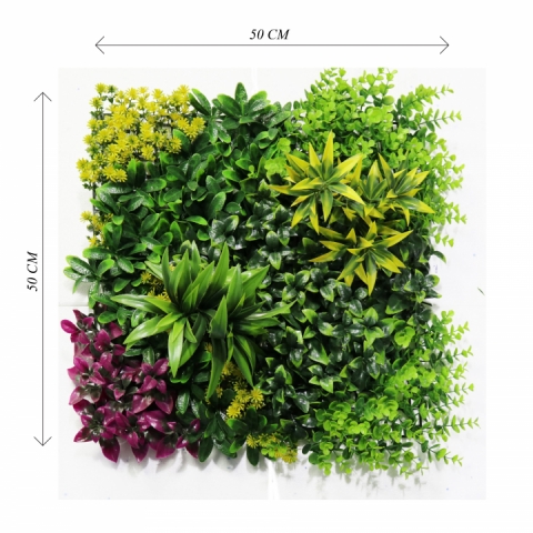 PANOU VERDE MIX50-75 50x50 CM