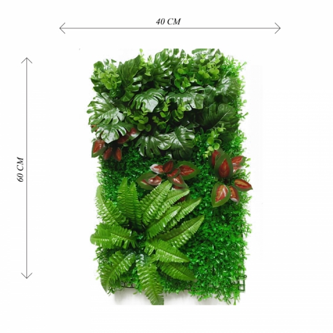 PANOU VERDE RED PERILLA LEAF 40x60 CM