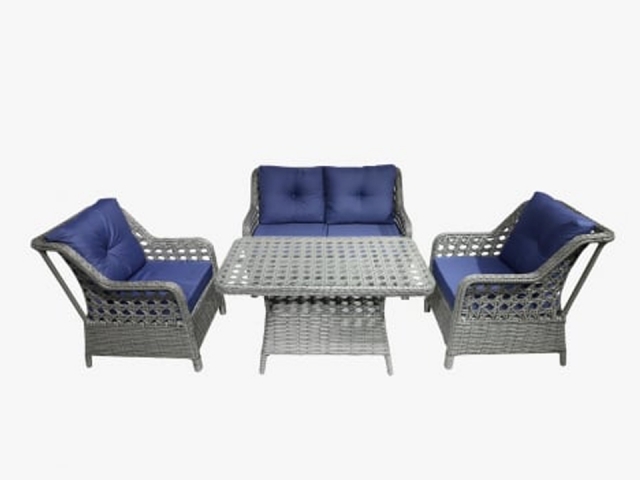 SET MOBILIER RATAN GRADINA SI TERASA NIRVANA, 4 LOCURI