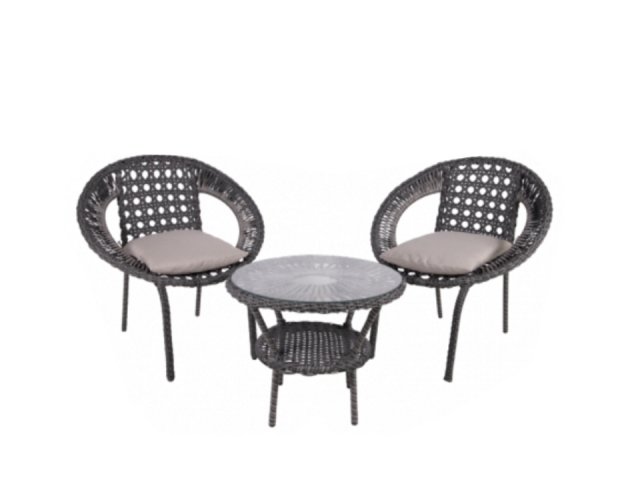 SET MOBILIER RATAN GRADINA SI TERASA SAFIRA, 2 LOCURI